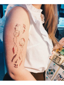 Tatouage éphémère - Dreamcatcher