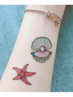 Tatouage éphémère - Mermaid