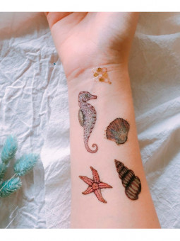 Tatouage éphémère - Mermaid