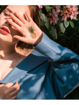 Tatouage éphémère - Pineapples