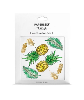 Tatouage éphémère - Pineapples