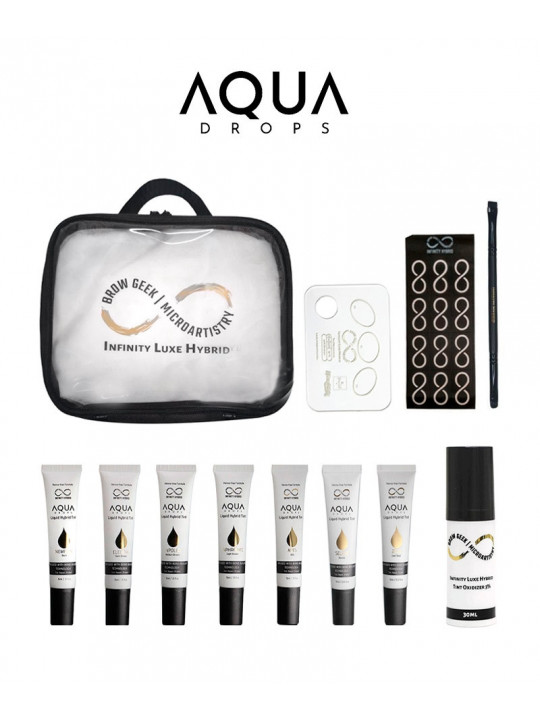 Kit Aqua Drops Infinity Silver