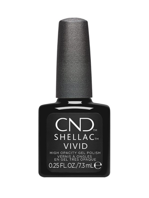 Shellac CND Vivid - Black Tuxedo