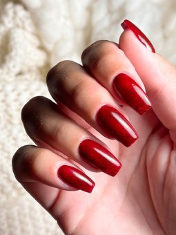 Shellac Needles & Red, vernis semi permanent rouge profond