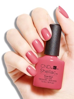 Shellac Rose Bud, vernis à ongle semi permanent rose clair