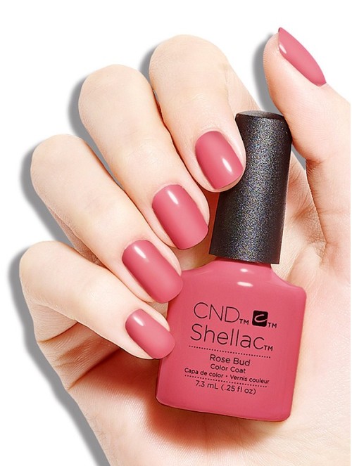 Shellac Rose Bud, vernis à ongle semi permanent rose clair