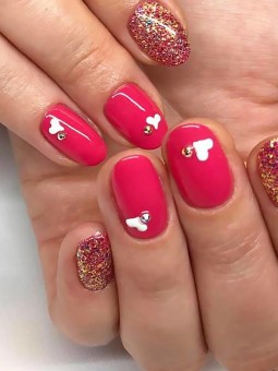 Shellac Pink Bikini, vernis semi permanent rose fluo