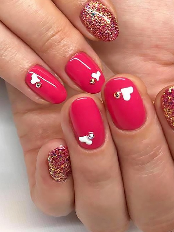 Shellac Pink Bikini, vernis semi permanent rose fluo