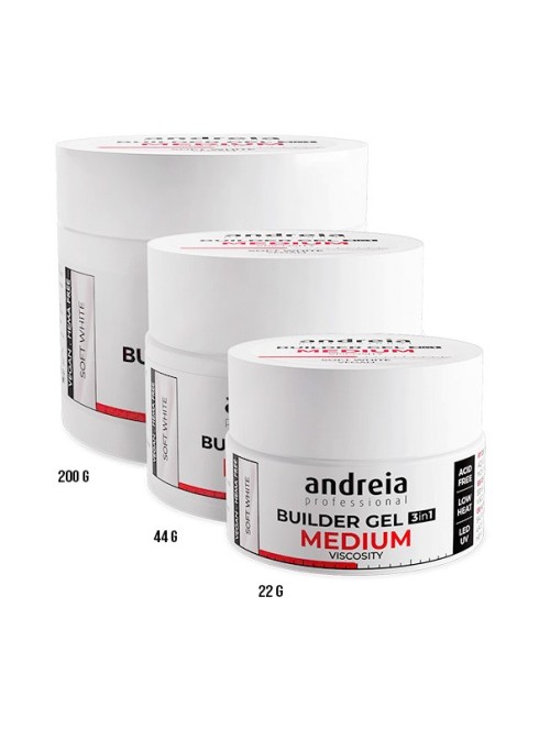 Builder Gel Medium - Soft White