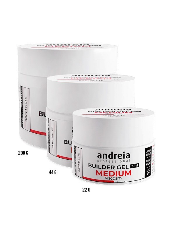 Builder Gel Medium - Soft White