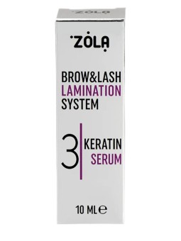 Keratin Serum Zola - étape 3