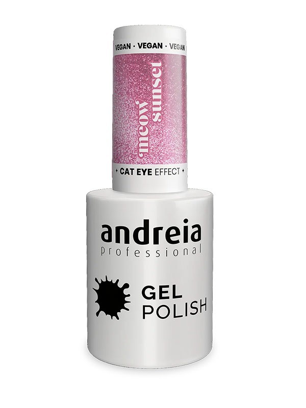 Gel Polish Andreia MW5 - Collection Meow Sunset Cat Eye