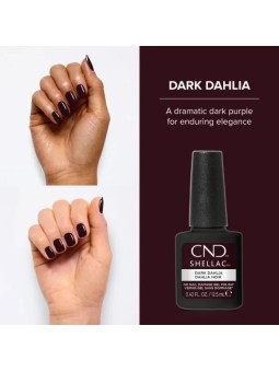 SHELLAC DARK DAHLIA