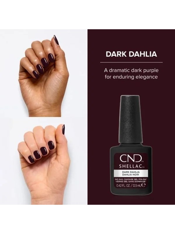 SHELLAC DARK DAHLIA