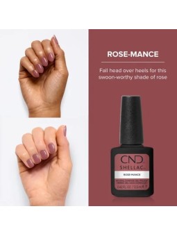 Shellac Rose-mance CND, collection colorworld