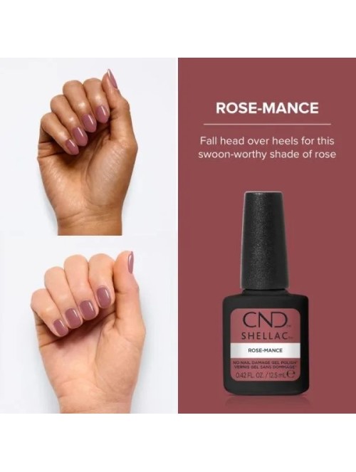 Shellac Rose-mance CND, collection colorworld